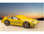 B150sY Urban Racing King Car Bed-Yellow